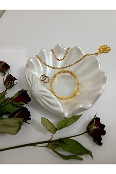 Home Pearl Oyster Decorative Jewelry Plate, Shiny Oyster, Seashell Jewelry Shooting Stand, Soap Dish