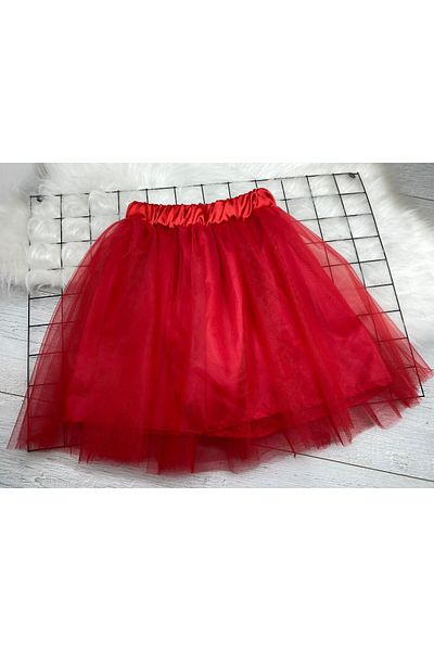 mj kids Tulle Girl's April 23 School Show Outfit Skirt