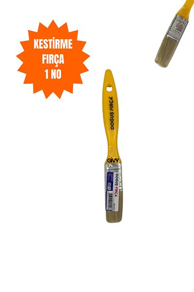 GİVY Doğuş Plastic Handle No. 1 Cutting Brush Paint Brush