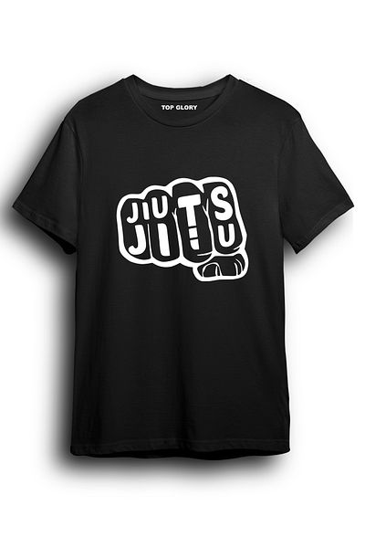 TOP GLORY Μπλουζάκι με σχέδιο JuJitsu Punch - JUJU6012