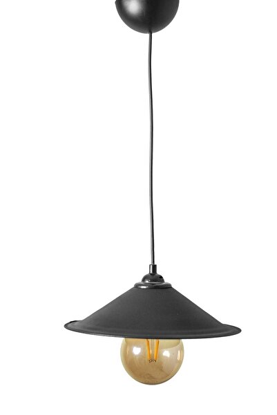 Ömür Avize Retro Siyah Sarkıt Küçük Boy