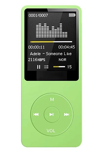 SIGHTZER 8GB DAHİLİ HAFIZALI BLUETOOTHLU MP3-MP4 ÇALAR SES KAYIT FM RADİO DAHİLİ HOPARLÖR EKRANLI MÜZİK ÇALAR