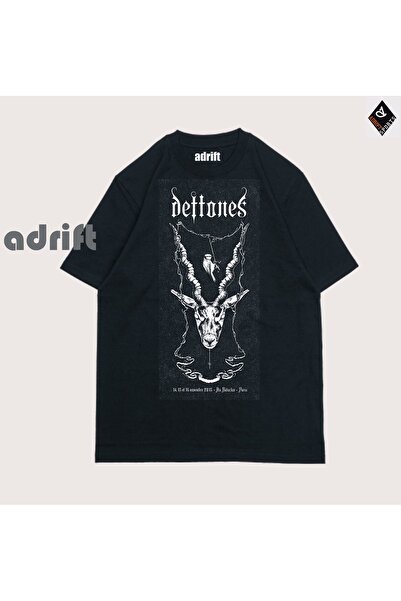 Adrift Y2K Unisex Harajuka Deftones Unisex Oversize Kalıp Tişört