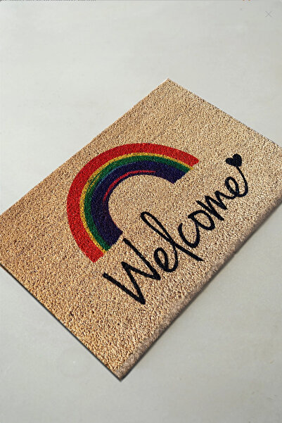 Chilai Home Coco Haull 40x60 Cm Doğal Koko Kıl Paspas,hindistan Naturel Kapı ...