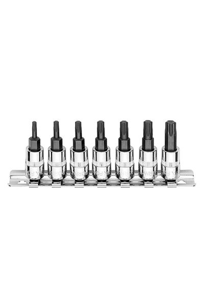 CETA FORM C08s-rtx7 7 Piece 1/4" Torx Tip Socket Wrench Jewelry