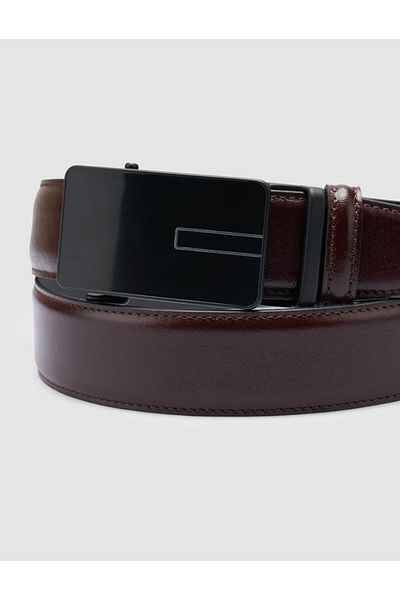 Cabani 100% Genuine Leather Brown Men's Classic Belt