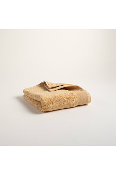 Zsa Zsa Zsu Solıd Bordürlü Pamuk %100 Pamuk Yüz Havlusu 50x90 Cm Sarı