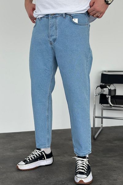 MADZEYMODA New Season Ανδρικό Μπλε Boyfriend Μούχλα Jean Jeans Παντελόνι KE-305