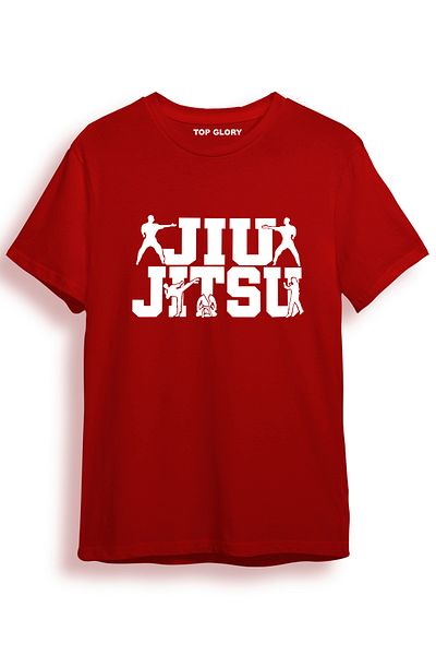 TOP GLORY Μπλουζάκι με στάμπα JiuJitsu Special Design - JUJU6014