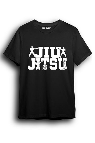 TOP GLORY Μπλουζάκι με στάμπα JiuJitsu Special Design - JUJU6014