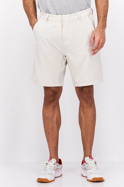 Mister Men Slim Fit Plain Basic Shorts, Tan