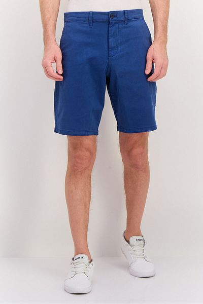 GAP Men Plain 10 Inseam Basic Shorts, Sea Blue