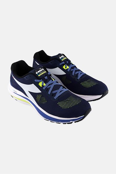 Diadora حذاء رياضي Mythos Blushield 7 برباط للرجال، لون أزرق داكن
