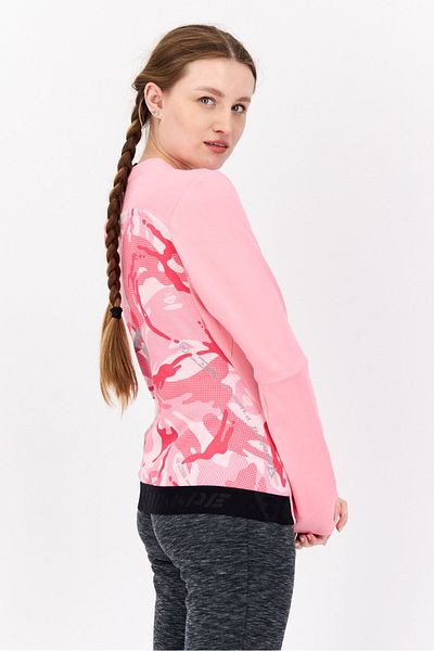 Aape By A Bathing Ape Women Crew Neck Printed Sweatshirts, Pink