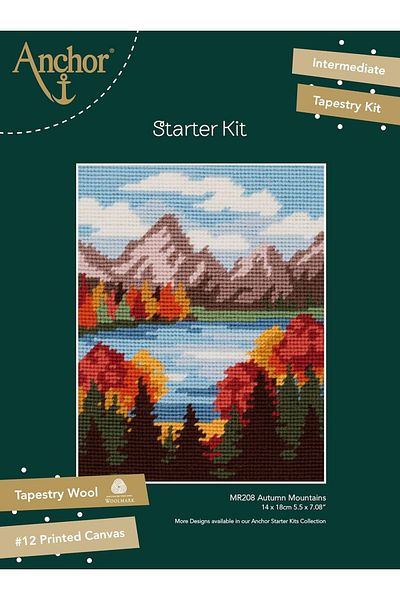 Anchor Autumn Mountains Tapestry Embroidery Kit - Mr208