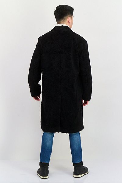 Hugo Boss Men Textured Trench Coat, Black