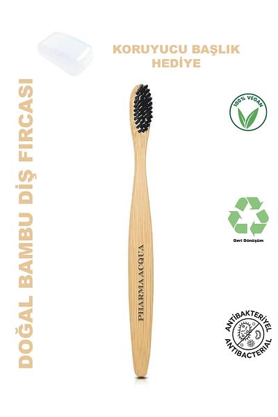 sweenhome Soft Toothbrush for Sensitive Gums - Natural Bamboo Material