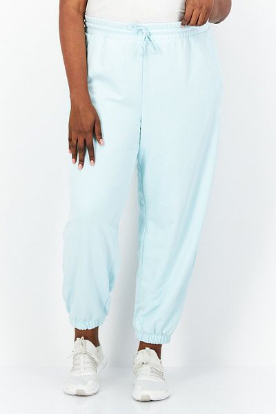 adidas Women Plus Size Training Sweatpants, Mint Blue