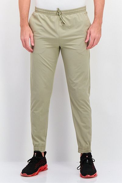 Layer 8 Men Sportswear Fit Running Sweatpants, Khaki