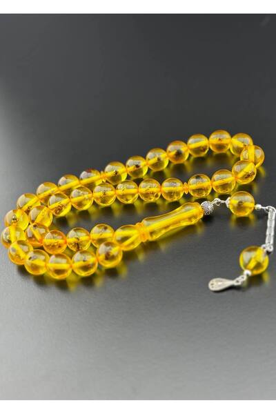 HicazTesbihcilik مسبحة صلاة كبيرة الحجم من الأحفوري النملية (مشابهة بالنمل) Hcz-Model KRCMMG