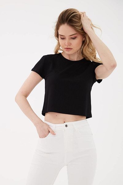 Fashion Friends Tricou Negru / Negru