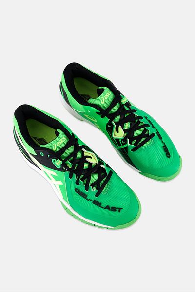 Asics Men Gel-blast 6 Lace Up Outdoor Shoes, Neon Green