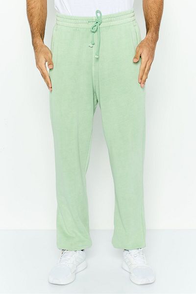Reebok Men Sportswear Fit Outdoor Sweatpants, Mint Green
