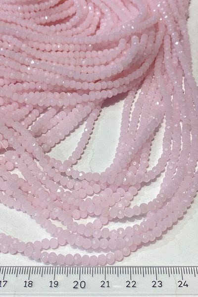 Hayalperest boncuk Matte Pink Crystal Beads 4 Mm