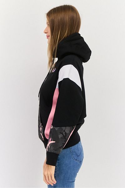Aape By A Bathing Ape Women Brand Logo Long Sleeves Sweatshirt, Black Combo