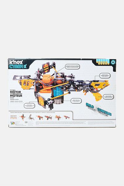 K'nex Cyber-x C10 Crossover Legacy With Motor Blasts, Orange