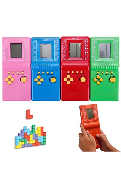 Yenimiyeni Renkli Tetris El Atarisi Nostaljik Oyuncak
