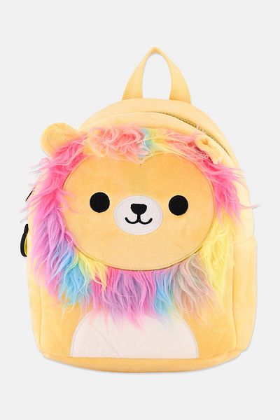 Squishmallows Kids Girls Printed Mini Bag Pack 26 H x 21 L x 12 W cm, Yellow
