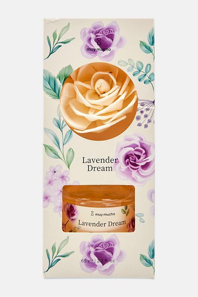 Muy Mucho Lavender Dream Reed Diffuser, Lavender