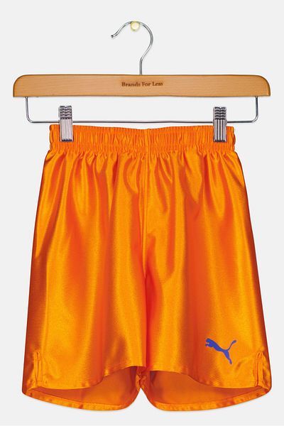 Puma Kids Boy Sportswear Fit Outdoor Shorts, Orange