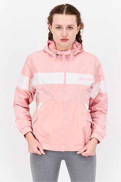 SKECHERS Women Sportswear Fit Training Hooded Jacket, Pink