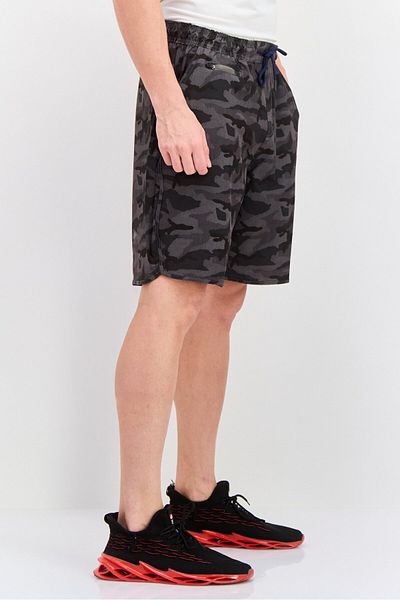 Vintage 1946 Men Regular Fit Camouflage Basic Shorts, Multicolor