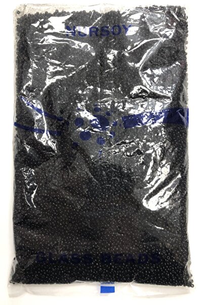 Hayalperest boncuk Mărgele de nisip negru 2 mm 500 gr