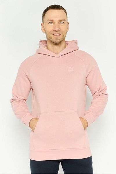 Puma Men Sportswear Fit Long Sleeves Outdoor Hoodie, Pink