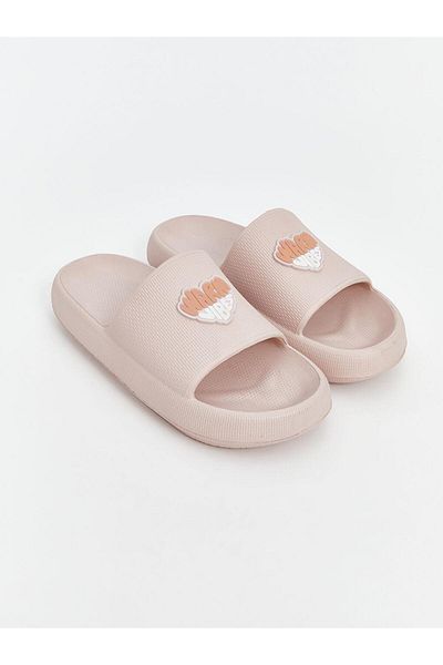 LC Waikiki Papuci de damă cu imprimeu inimă LCW STEPS