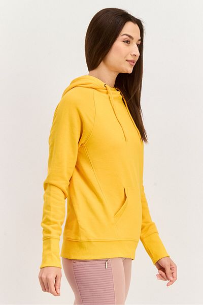 Champion Women Sportswear Fit Long Sleeve Outdoor Sweatshirt, Orange