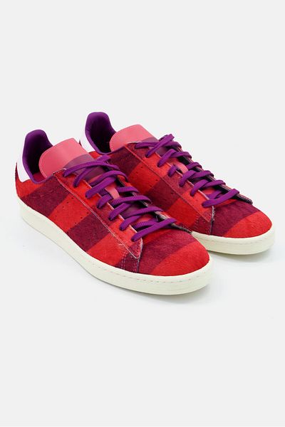 adidas Originals X Disney Men Campus 80s Cheshise Lace Up Outdoor Shoes, Purple
