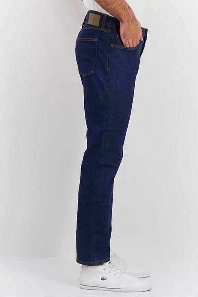 Esprit Men Slim Fit Washed Stretchable Jeans, Dark Blue