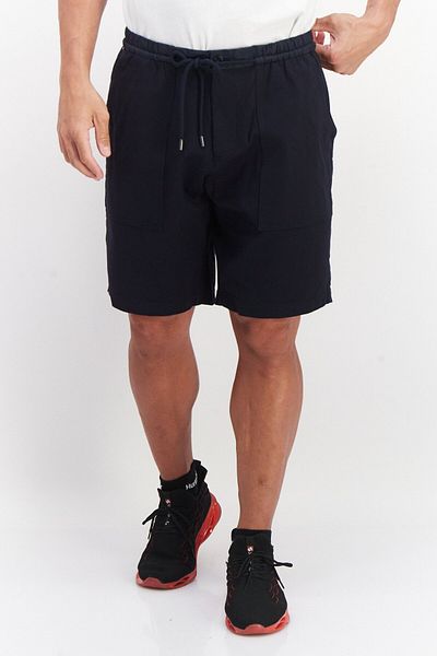Tommy Hilfiger Men Plain Basic Short, Navy