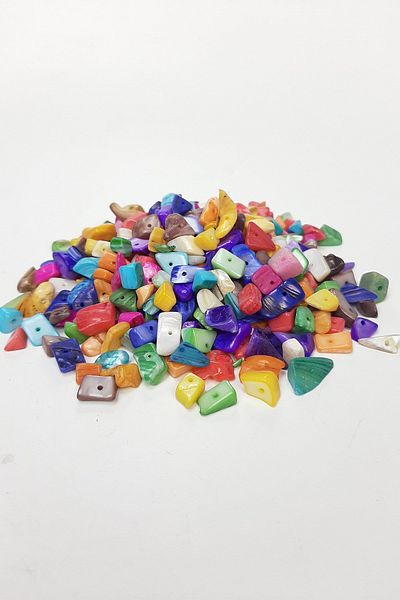 Hayalperest boncuk Colorful Pebble Stone Seashell