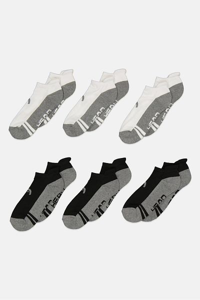 Head Women 6 Pairs Low Cut Socks, Grey