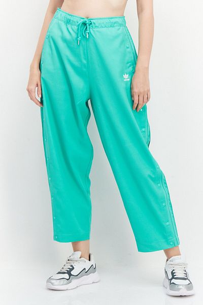 adidas Women Sportswear Fit Drawstring Outdoor Track Pants, Green