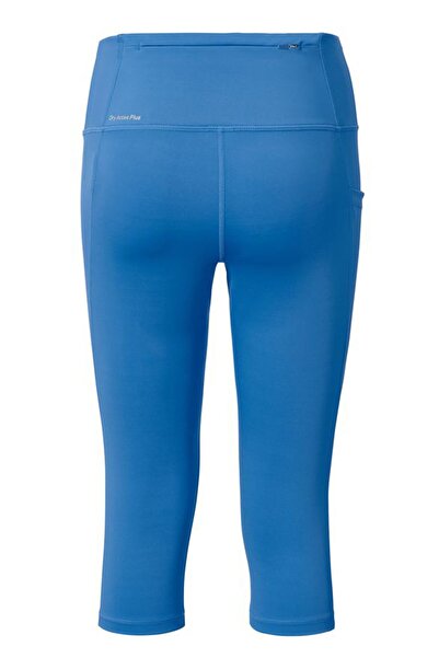 Tchibo Women Sportswear Fit 3/4 Running Cropped Tights, Blue