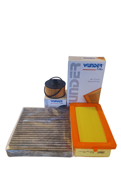WUNDER RENAULT CAPTUR 1.3 TCE PERİYODİK FİLTRE BAKIM SETİ