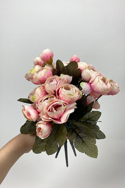 Hayalperest boncuk Peony Eren Rose Τεχνητό Λουλούδι 3 Μάτσο