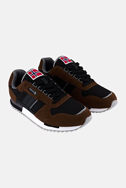 Nordland Men Lace Up Outdoor Casual Shoes, Brown